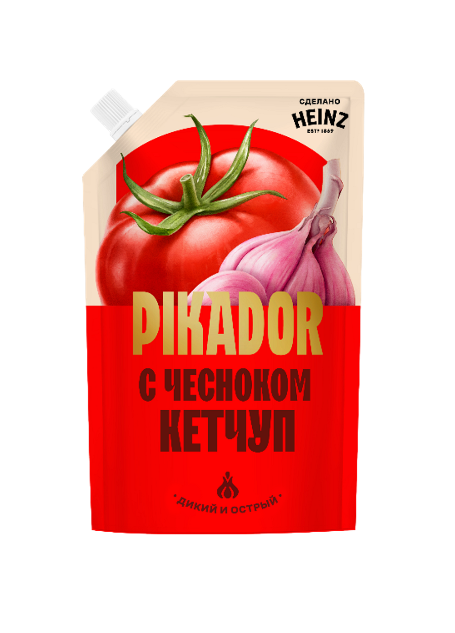 Кетчуп с чесноком Pikador 300г Heinz
