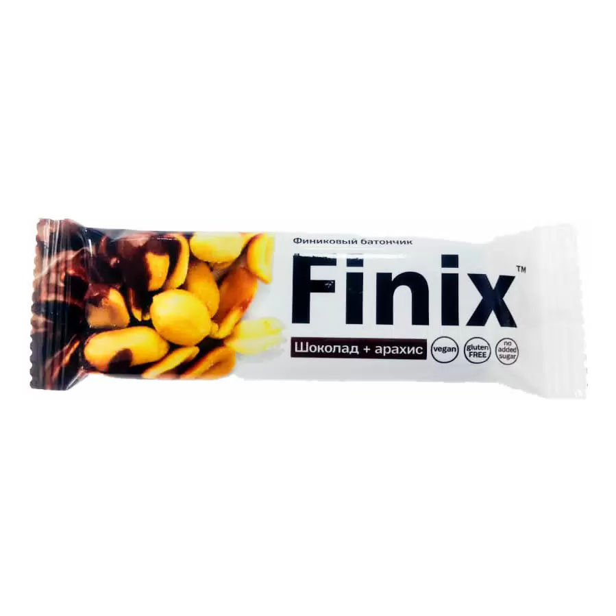 Финиковый батончик Finix с ахарисом и шоколадом 30г