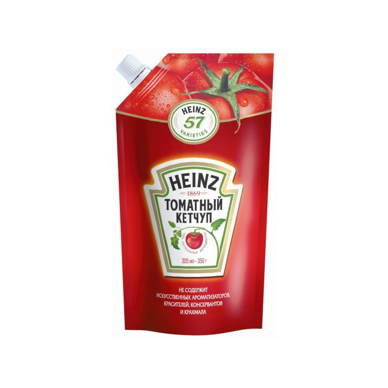 Кетчуп Томатный 320г Heinz