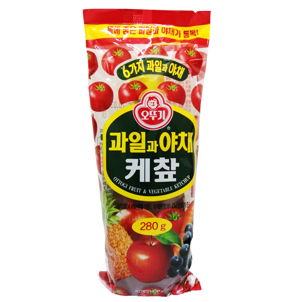 Соус кетчуп с фруктами и овощами 0,280