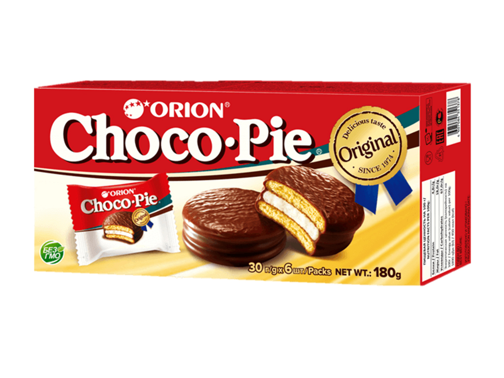 Orion Choco-Pie Пироженое 180г