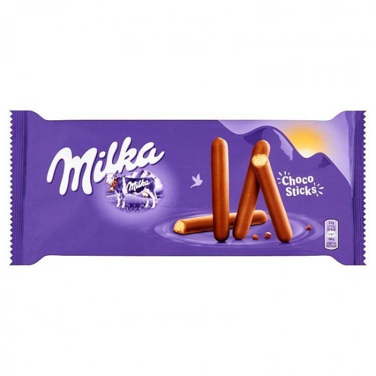 Палочки в шоколаде Milka Choco Lila Stix 112г