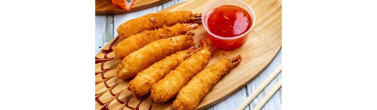 Креветки темпура