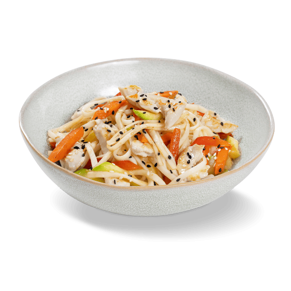 Лапша с курицей