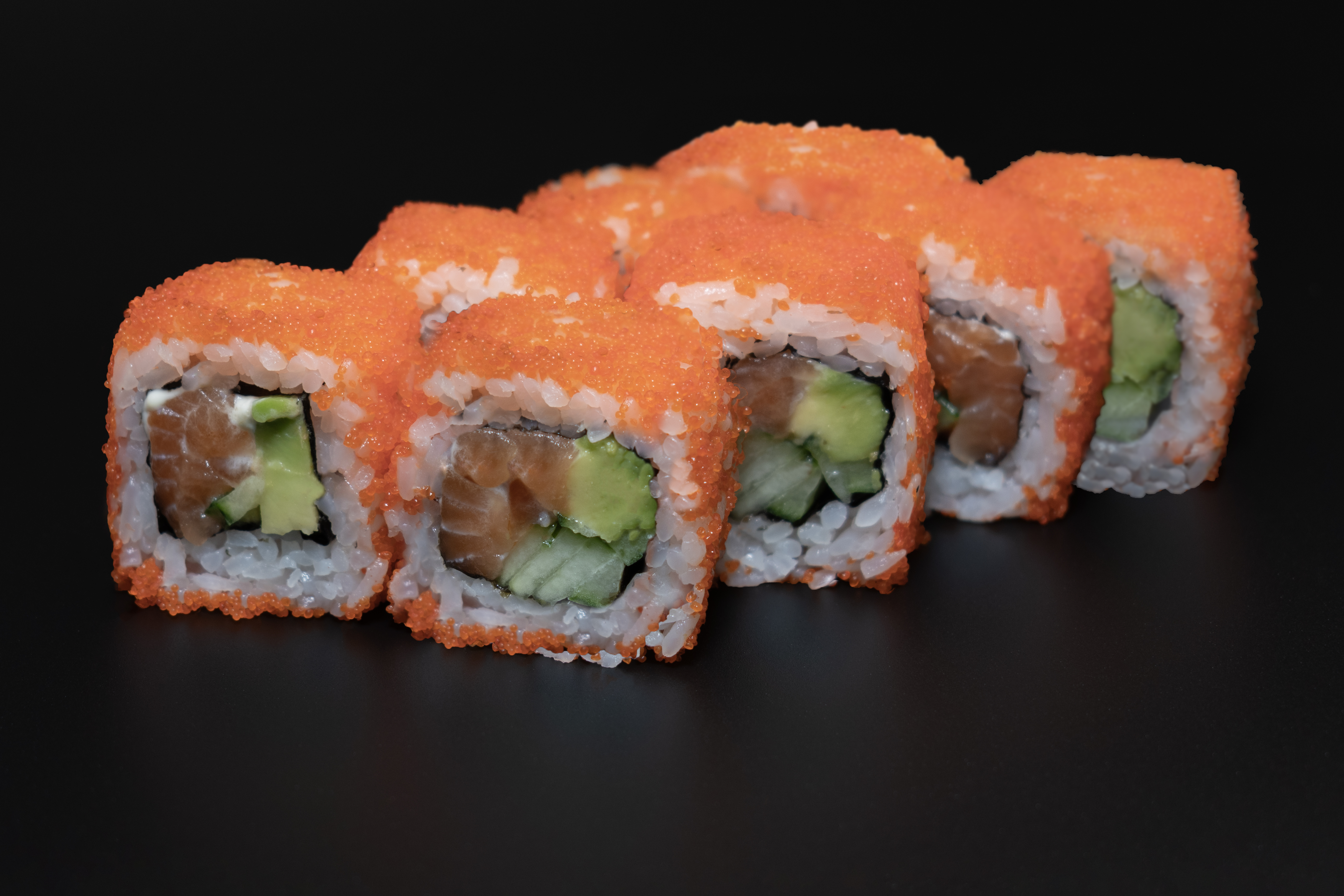 Калифорния с лососем