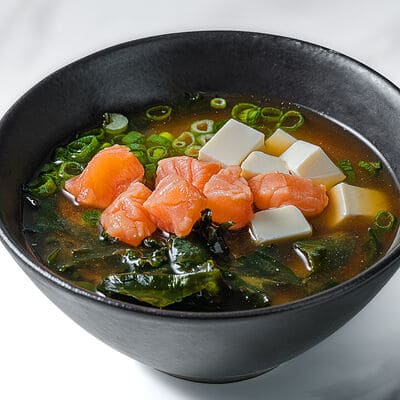 Мисо с креветкой