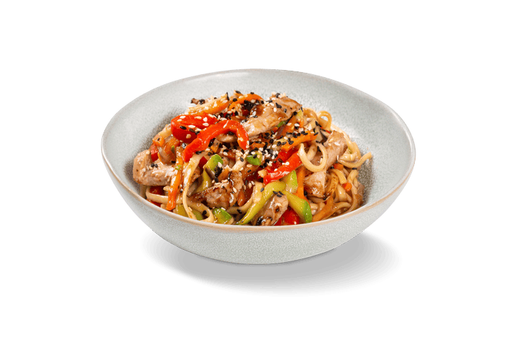 Лапша со свининой