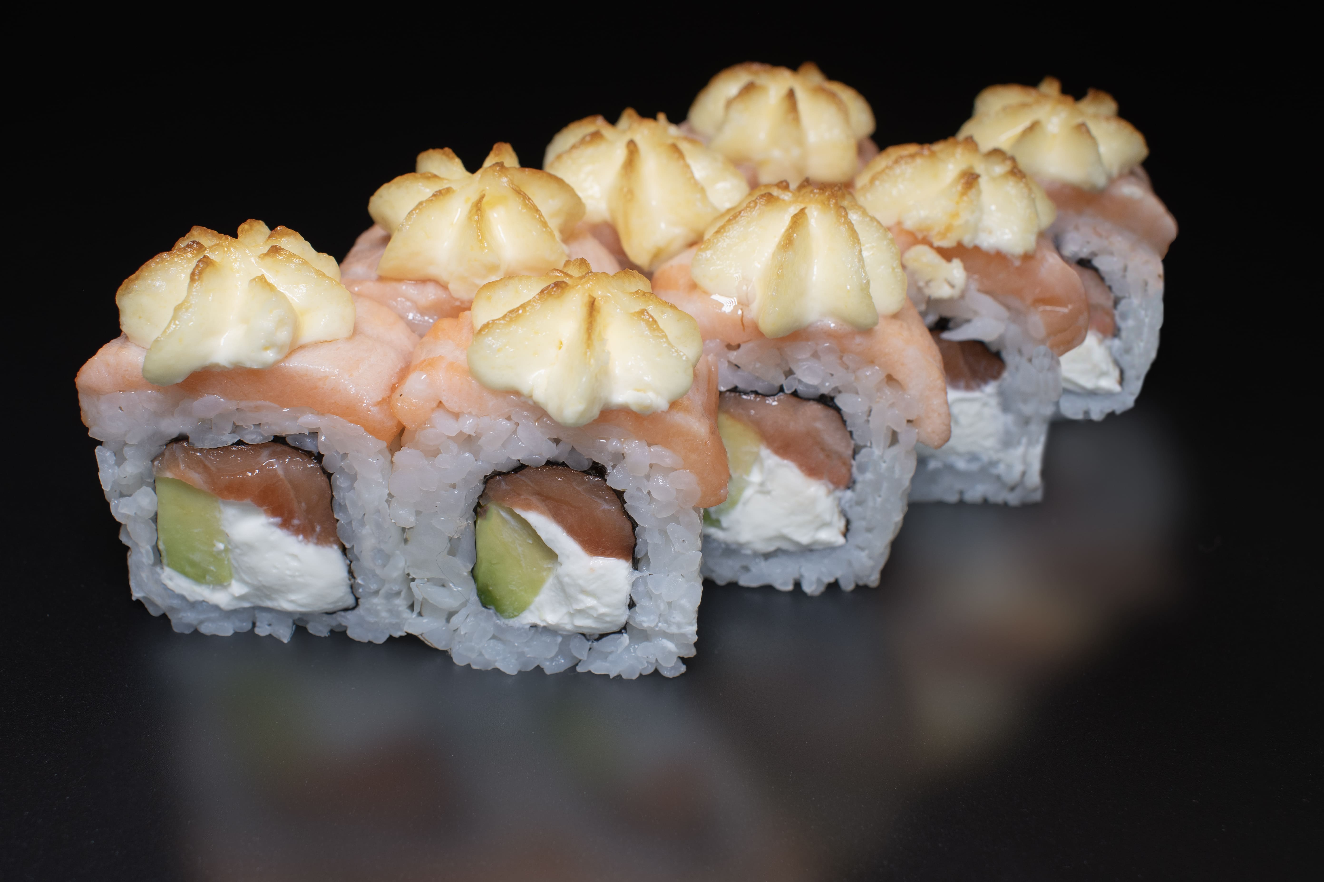 Запеченная Филадельфия с лососем