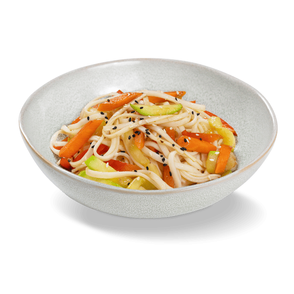 Лапша с овощами