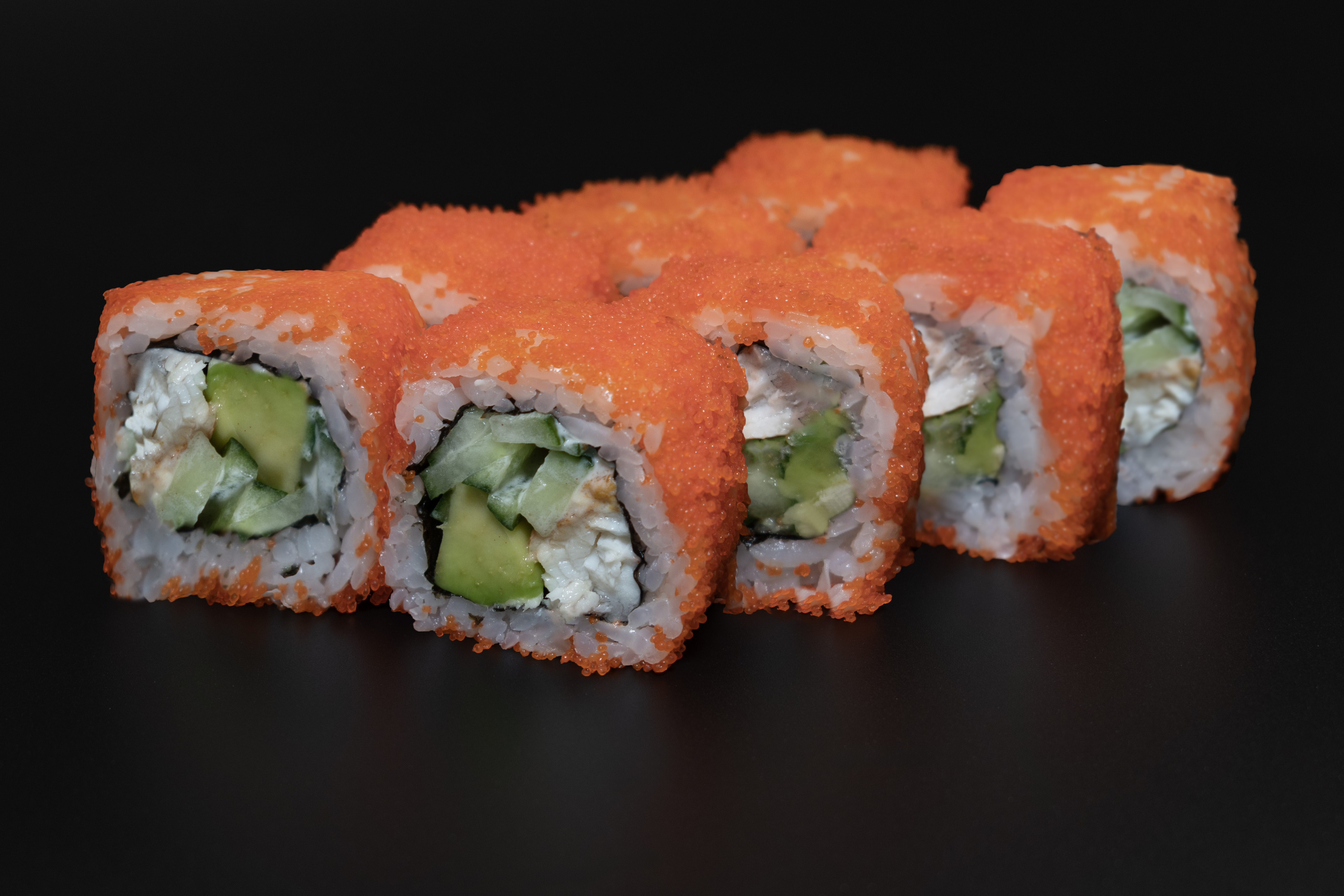 Калифорния с угрем