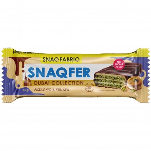 SNAQ FABRIQ - DUBAI Фисташ. паста, хруст. тесто 0,045 гр.