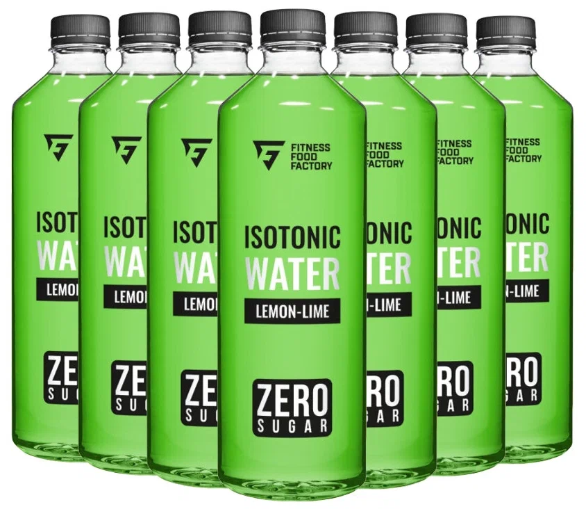 Напиток негаз. с содержанием сока Isotonic water Лимон-лайм Fitness Food Factory 500мл