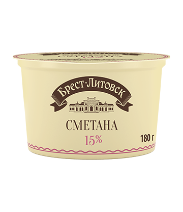 СП Сметана Брест-Литовск п/ст 0,180 г. 15%