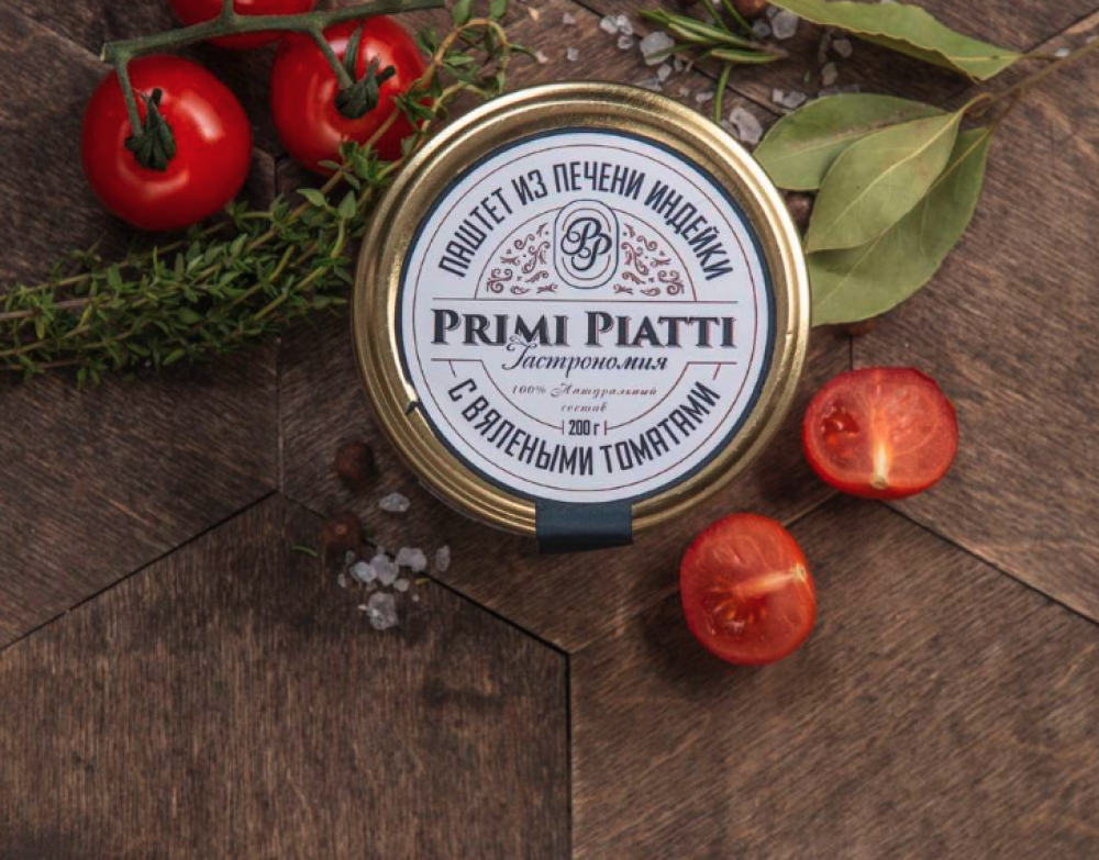 Паштет из печени индейки с вялеными томатами