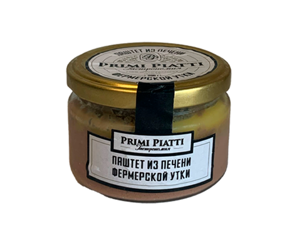 Паштет из печени фермерской утки