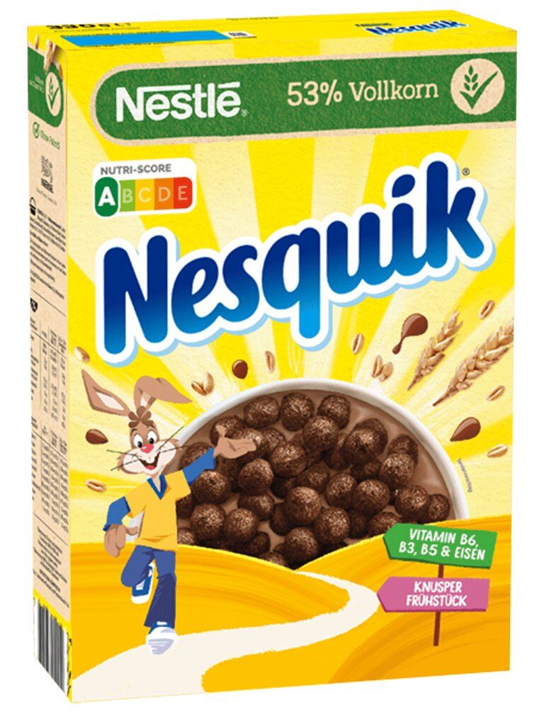 Готовый сухой завтрак шокол. шарики Несквик 0,330 г.