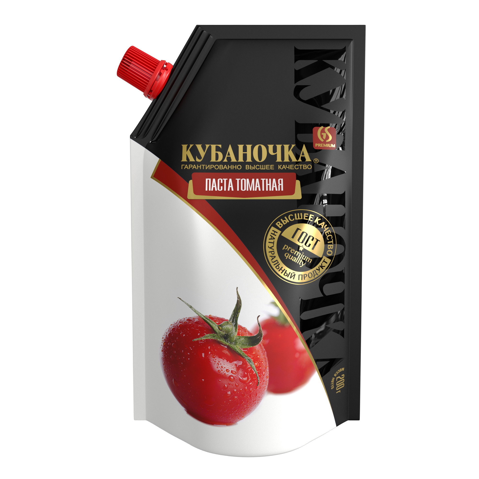 Томатная паста д/п 200 гр. ТМ "Кубаночка"