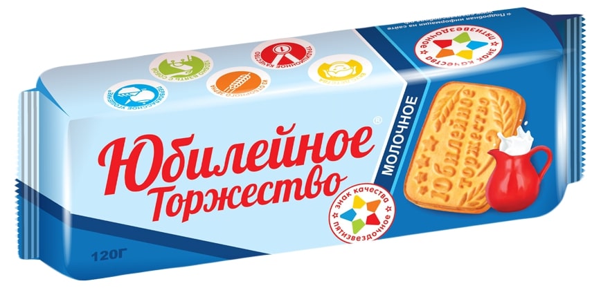Печенье "Юбилейное торжество" молоч. детское 0,120 гр.