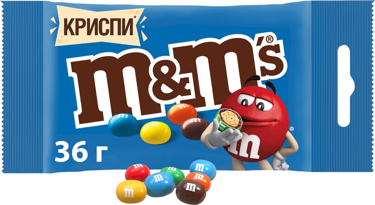 ЭМ энд ЭМс криспи 6 цв. 0,036 гр.