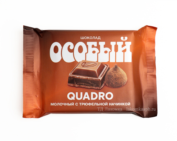 Плиточ. шоколад "Особый" с трюф. начин.  0,075 гр.