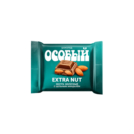 Плиточ. шоколад "Особый" экстрамолоч. с цельн. миндал. 0,080 гр.