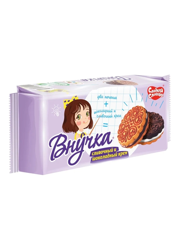 Печенье фас. "Внучка ассорти" 0,195 гр.