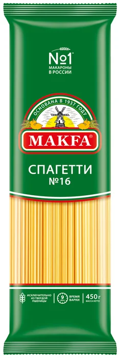 Спагетти макар.0,400 гр. "Макфа"
