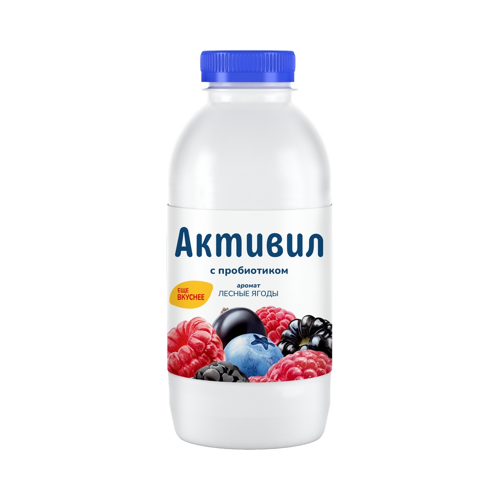 СП Бионапиток кислом. СЛАДКИЙ Активил Лесные ягоды м.д.ж.2% 500 г.