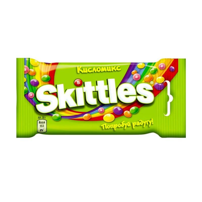 Skittles 38 г. кисломикс