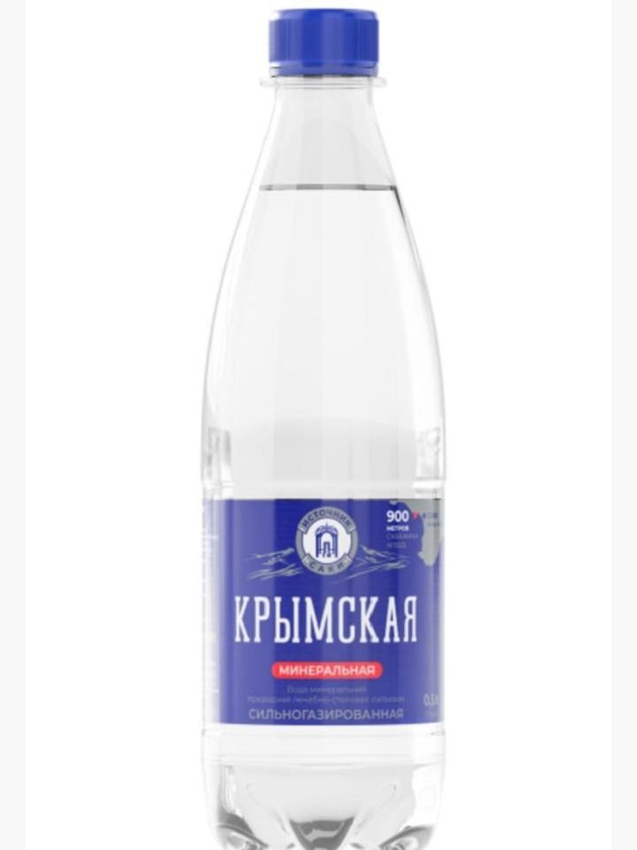 Минеральная вода "Крымская" ПЭТ 0,5л.