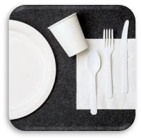 Посуда, салфетки, пакеты