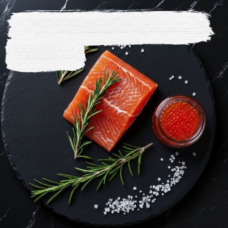 Слабого посола, икра