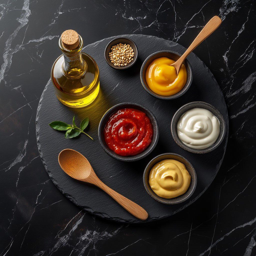 Соусы, масло, маринады