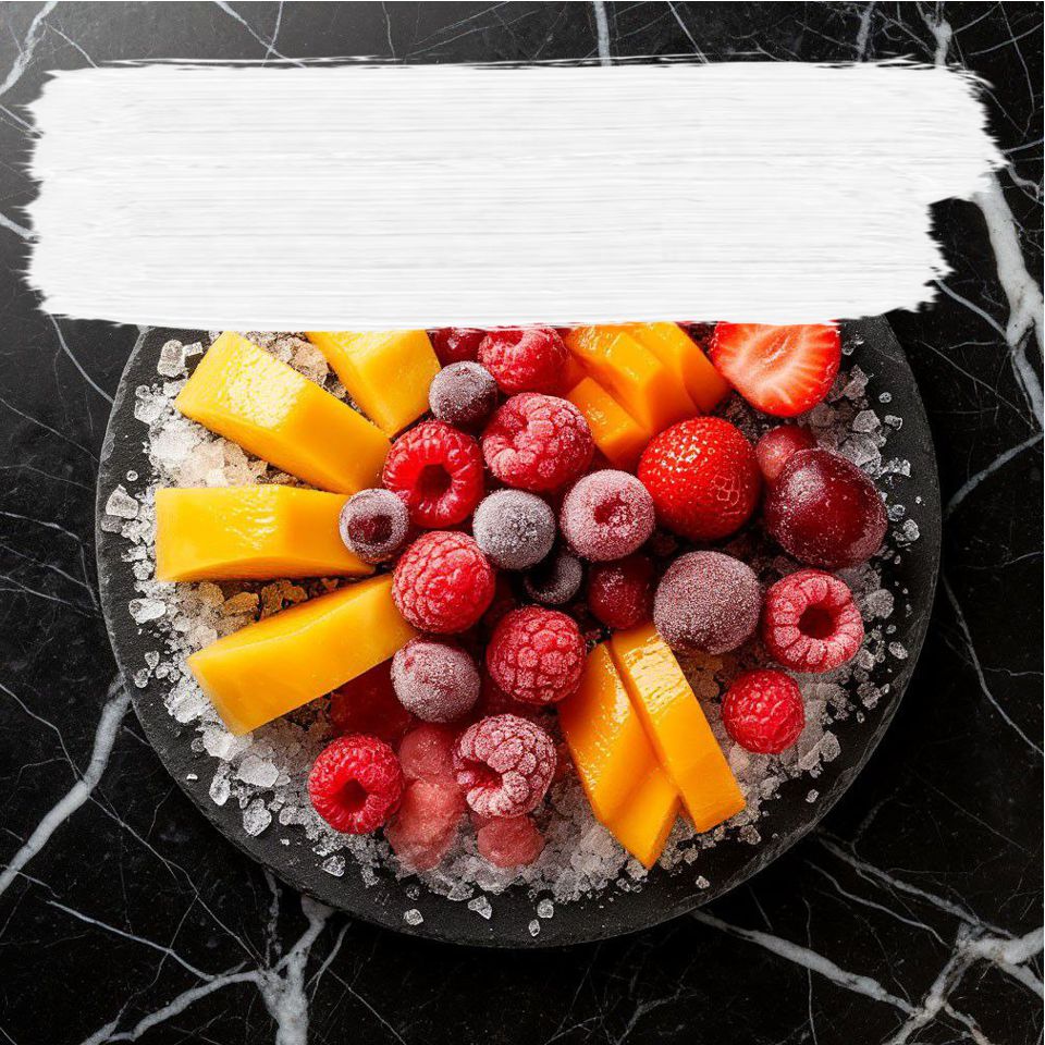 Замороженные фрукты, ягоды