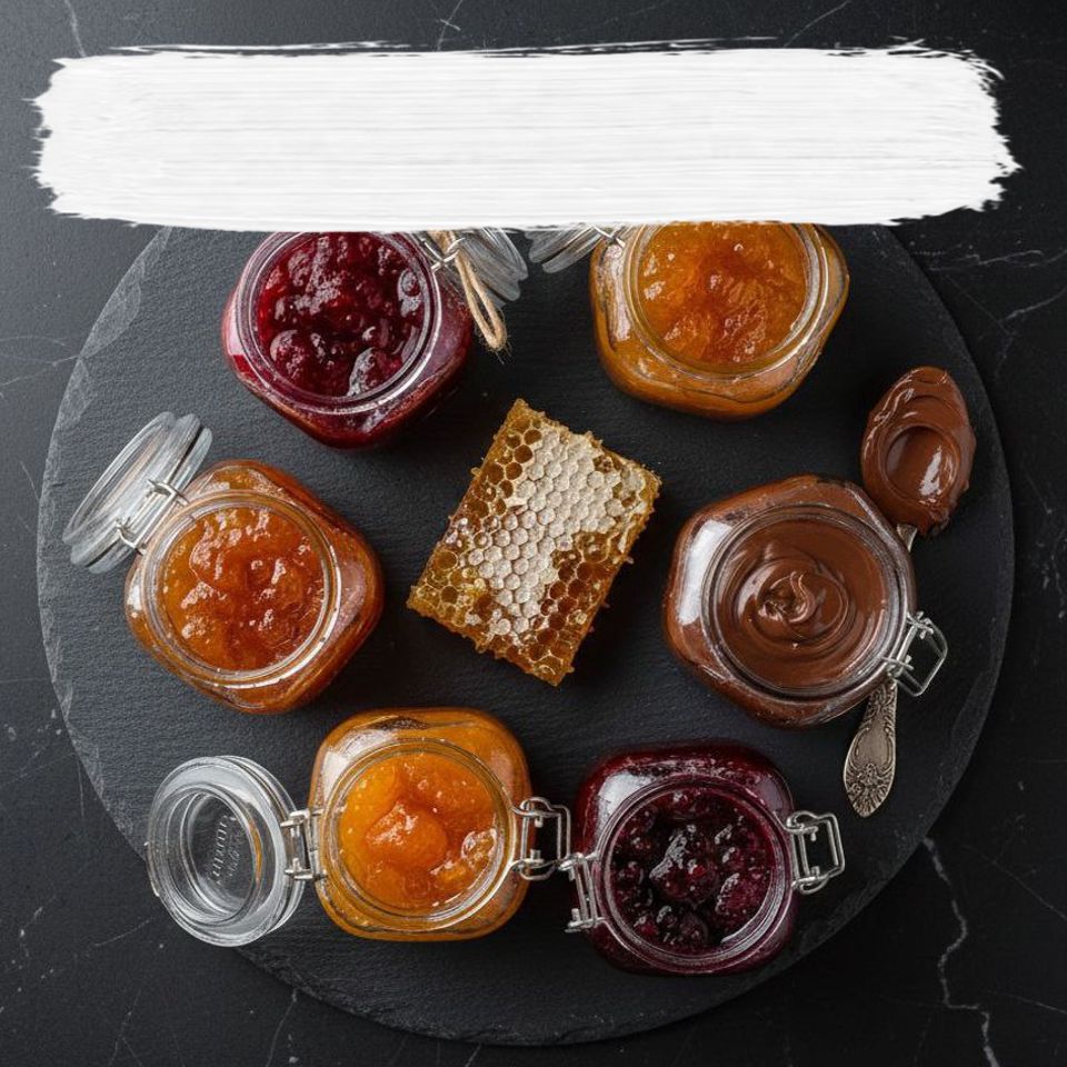 Джем, мёд, паста