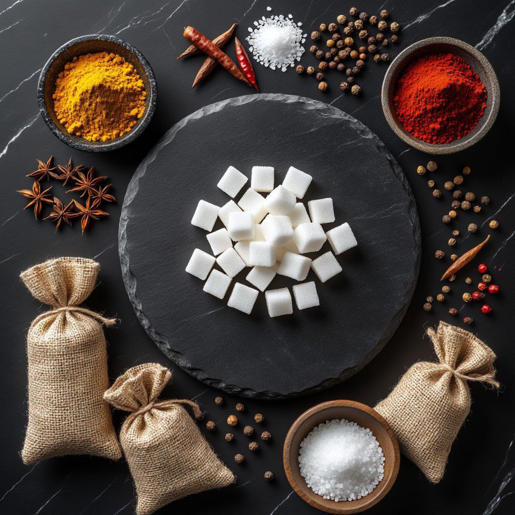 Соль, сахар, специи