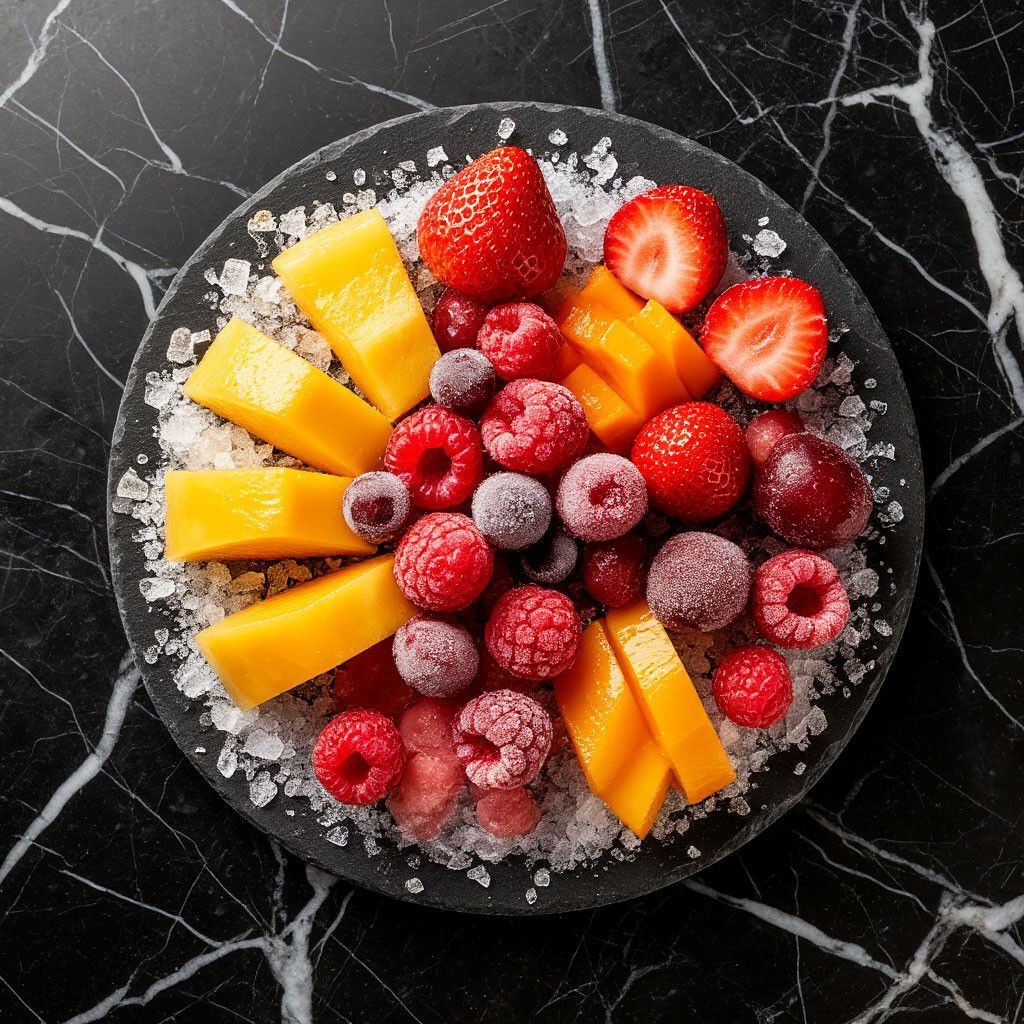 Замороженные фрукты, ягоды