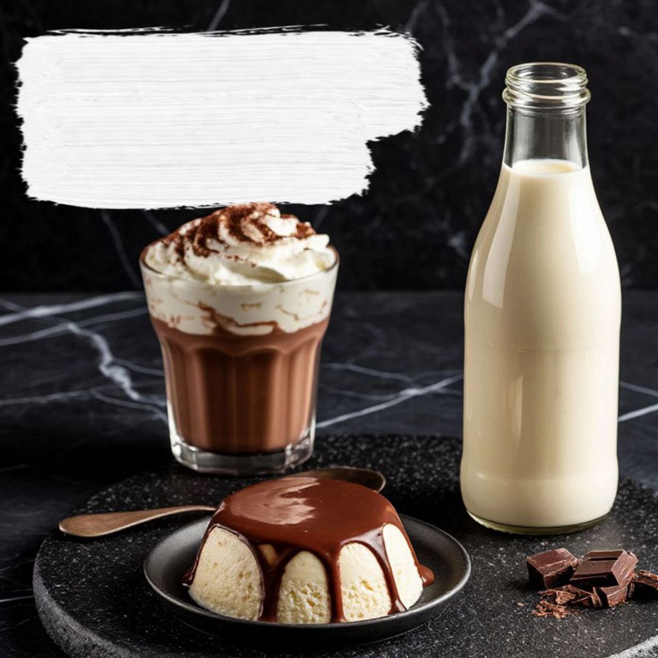 Коктейли, десерты