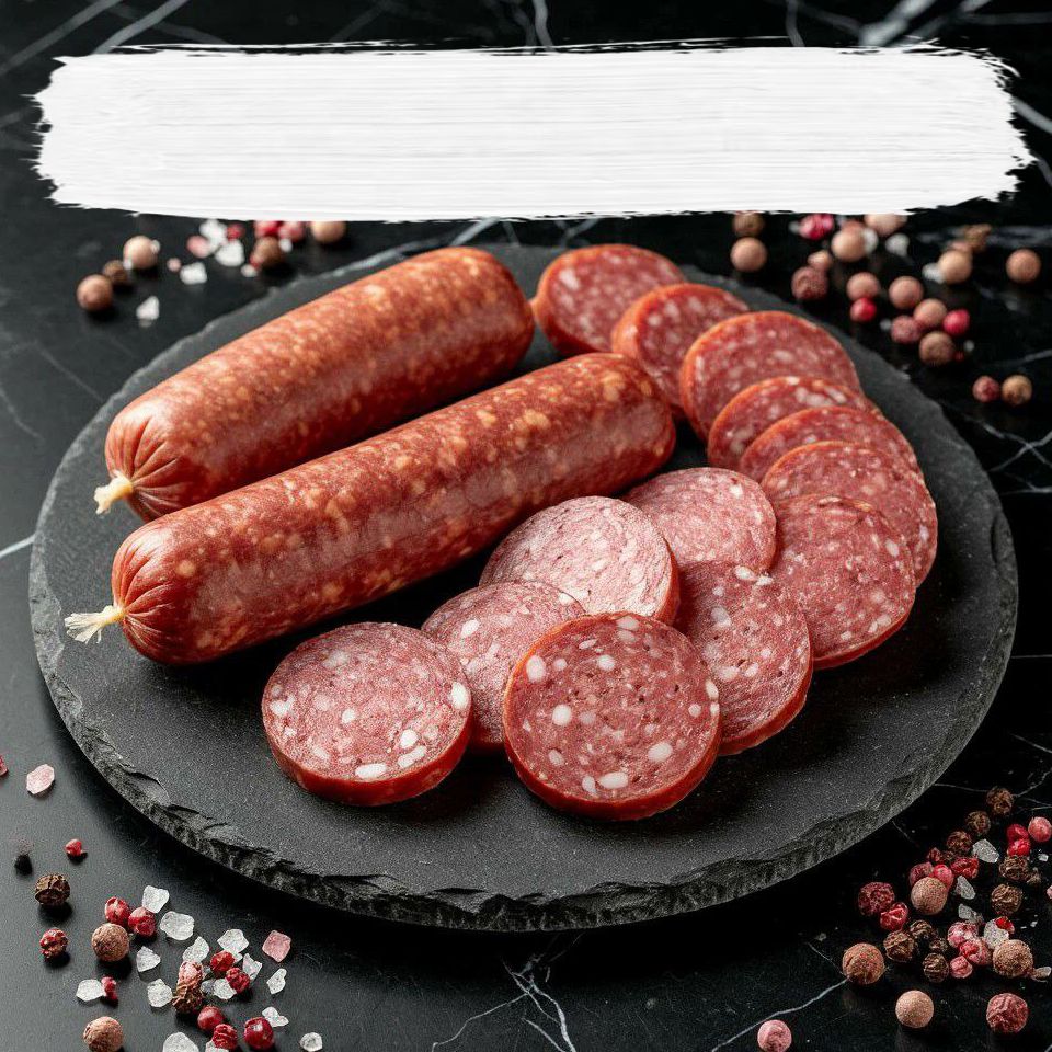 Колбаса, ветчина