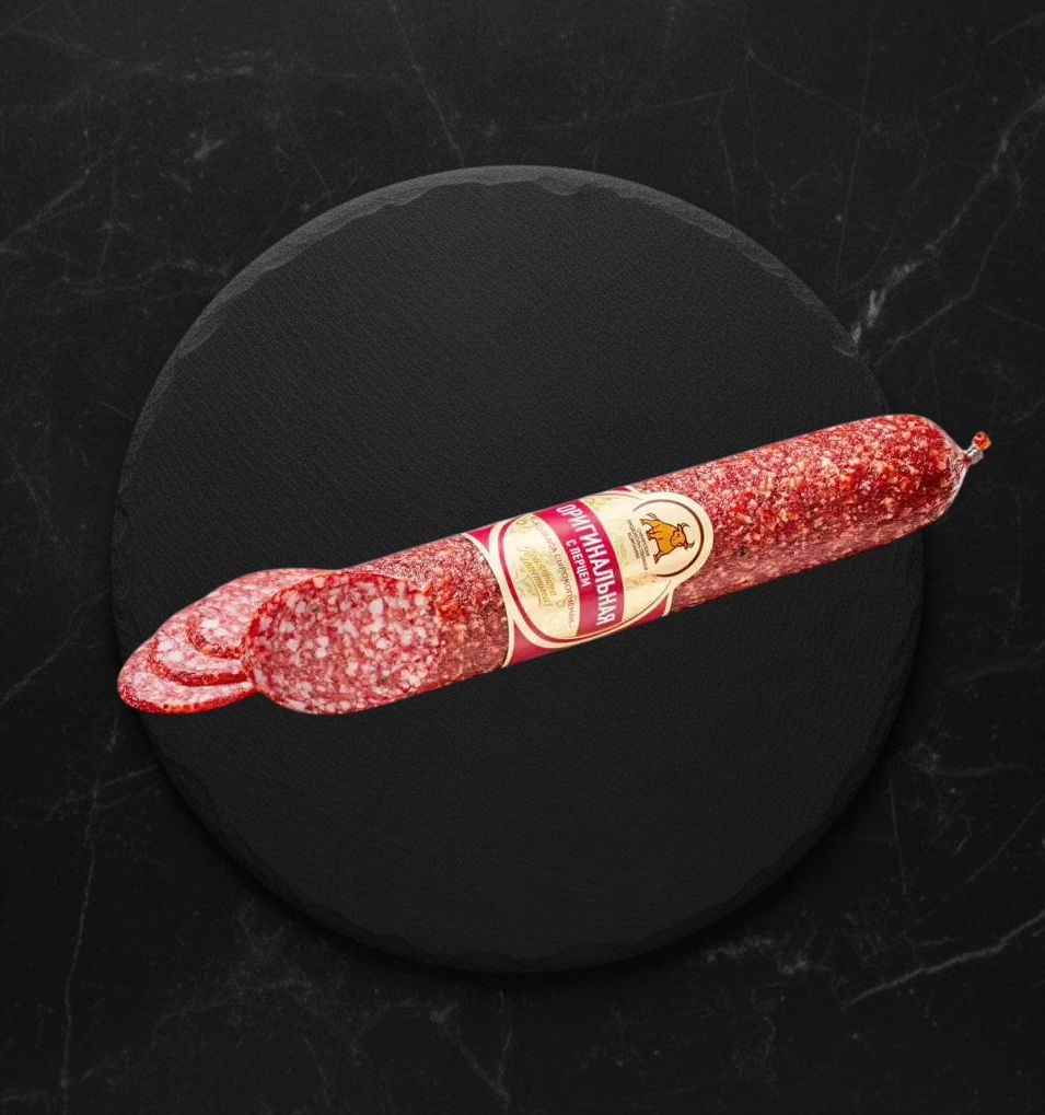 Колбаса с/к Оригинальная с перцем 235г СПК