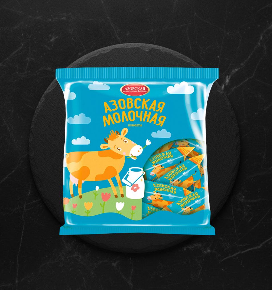 Конфеты Молочные Азовская 300 гр