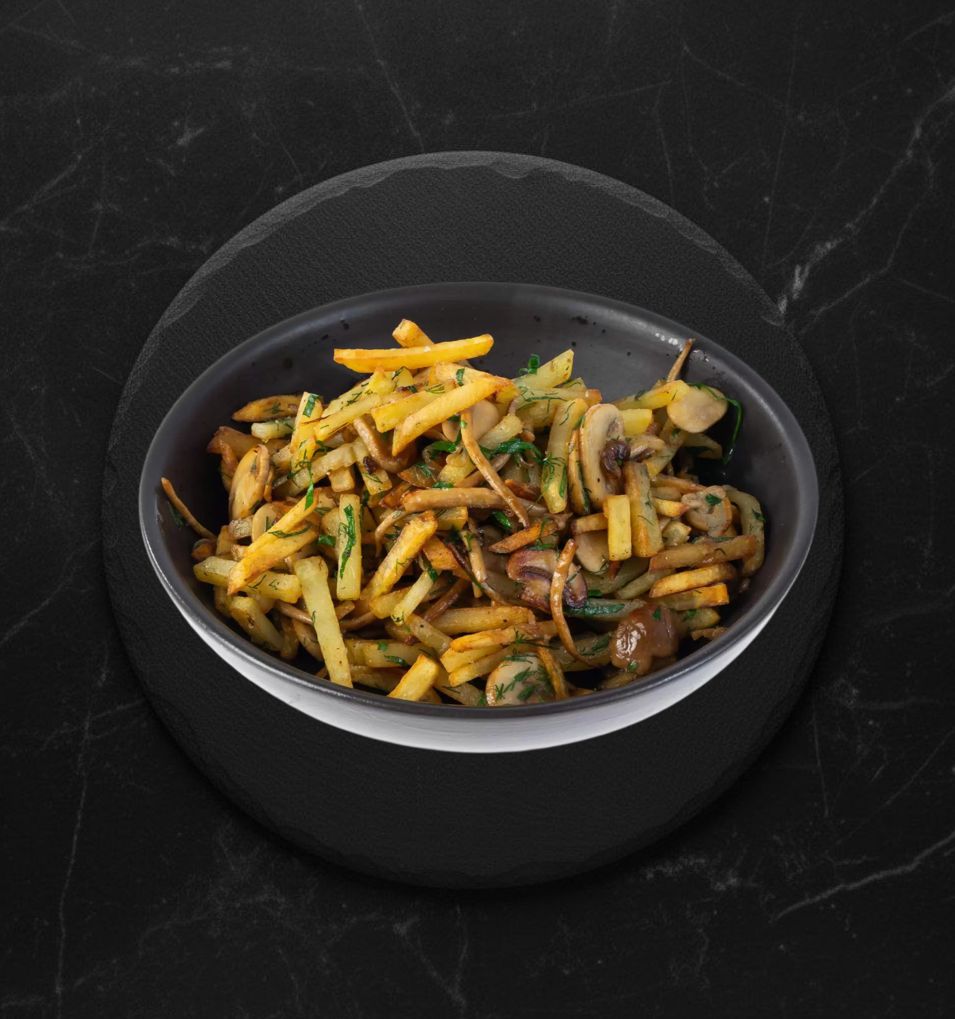 Картофель Жареный с Грибами (готовое) Мясн.Центр