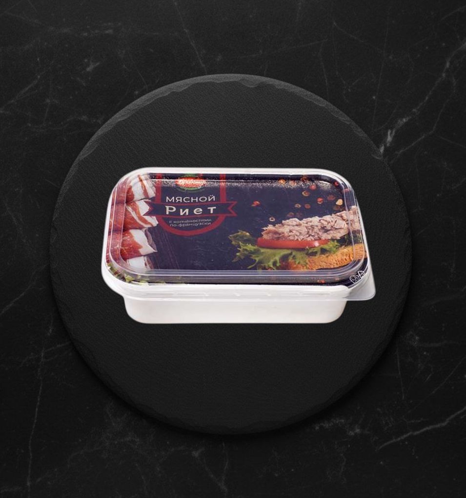 Риет Мясной с Копченостями По-Французски 150г