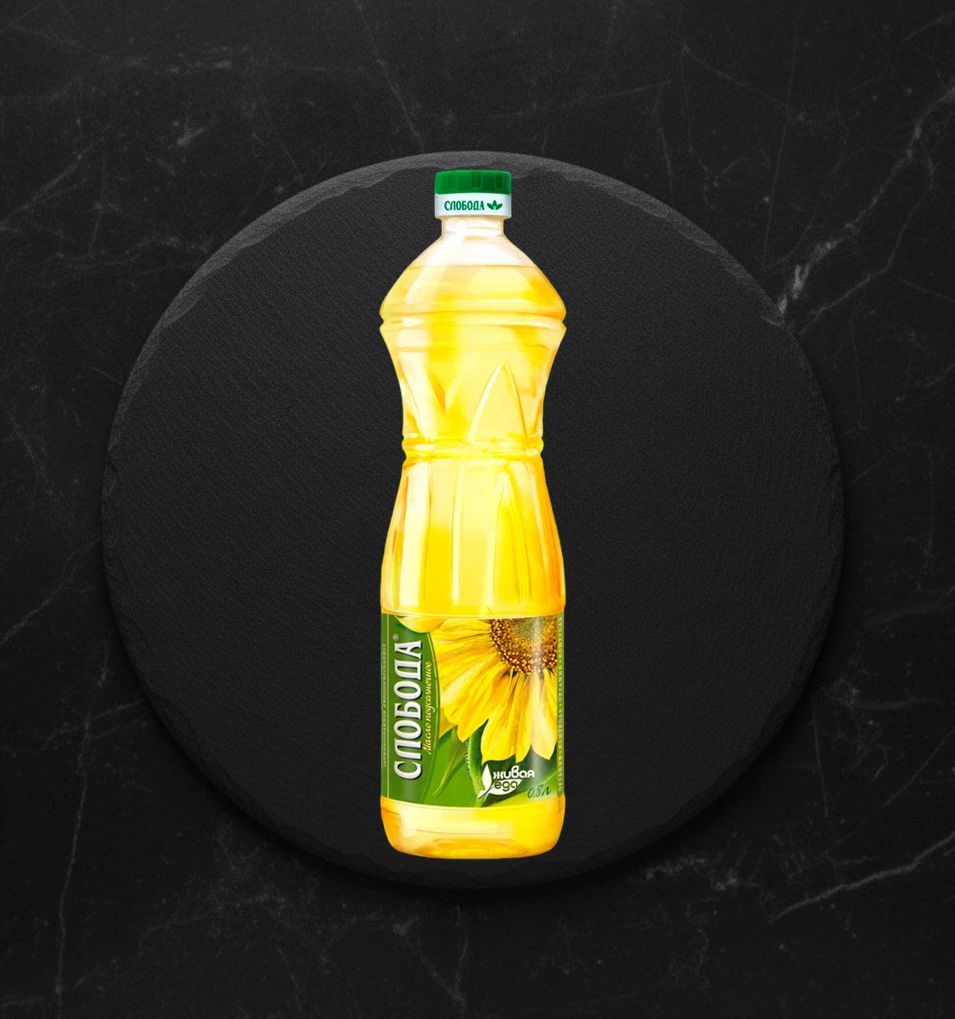 Масло Слобода раф. в/с, 0,8л