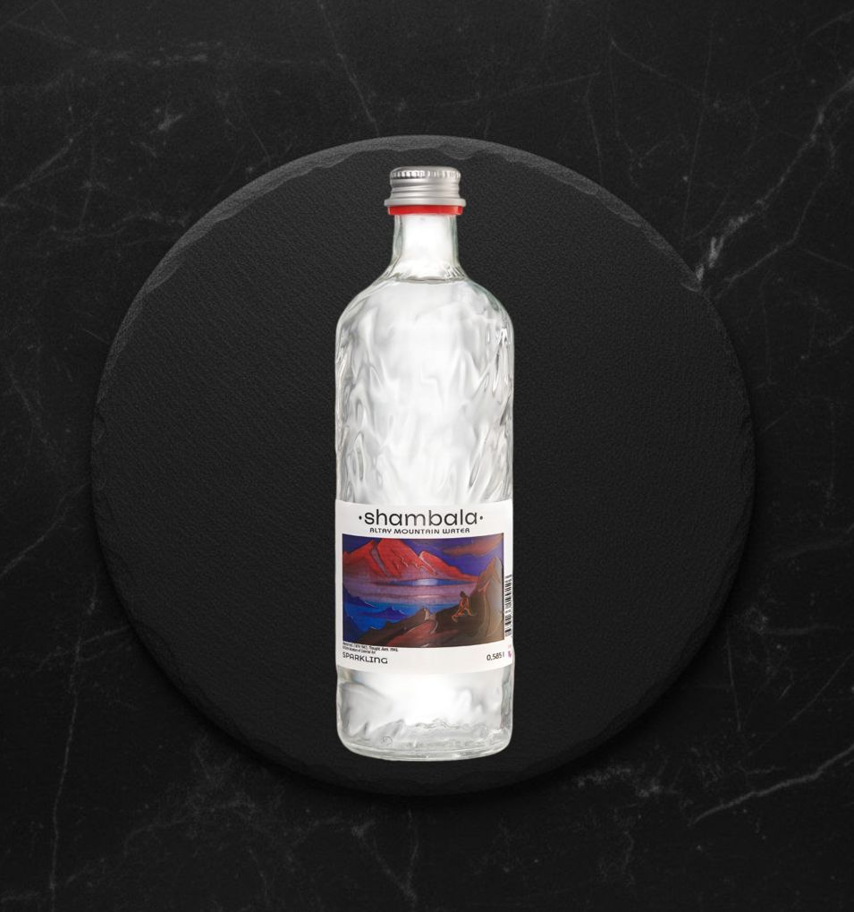 Вода Газ Шамбала 0,585 л стекло