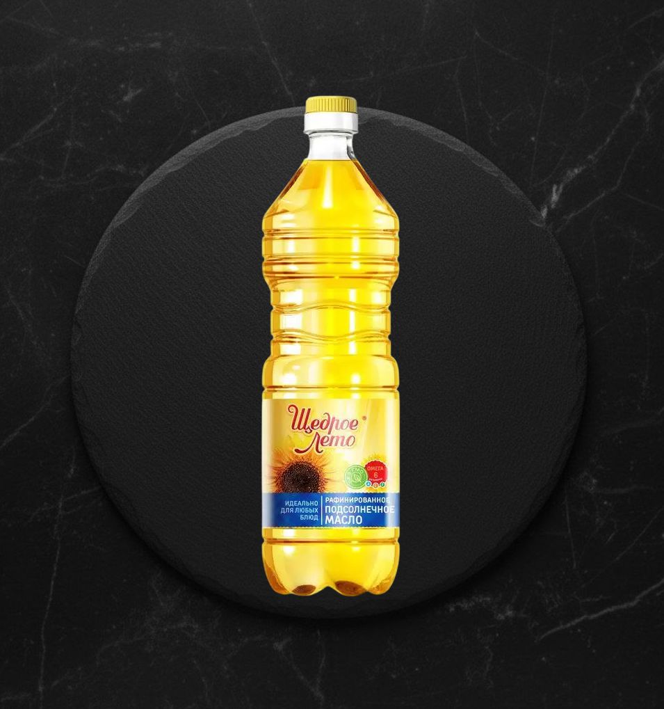 Масло Щедрое лето подсол. рафин. 0,9 гр
