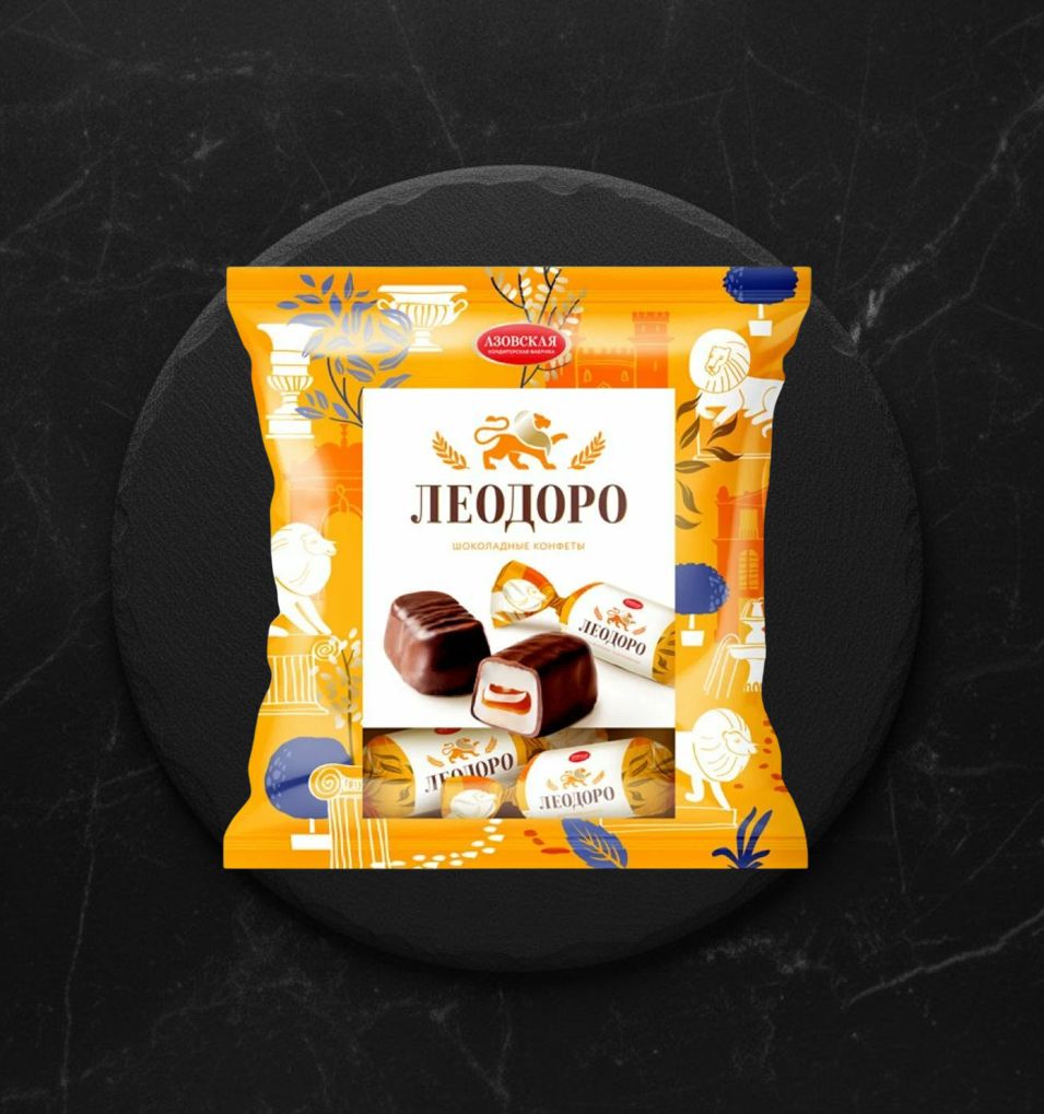 Конфеты Желейные глазированные Леодоро 250 г