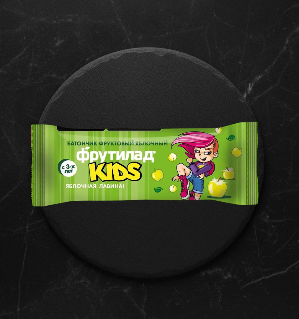 Фруктовый Батончик яблочный для детского питания Фрутилад Kids 25г