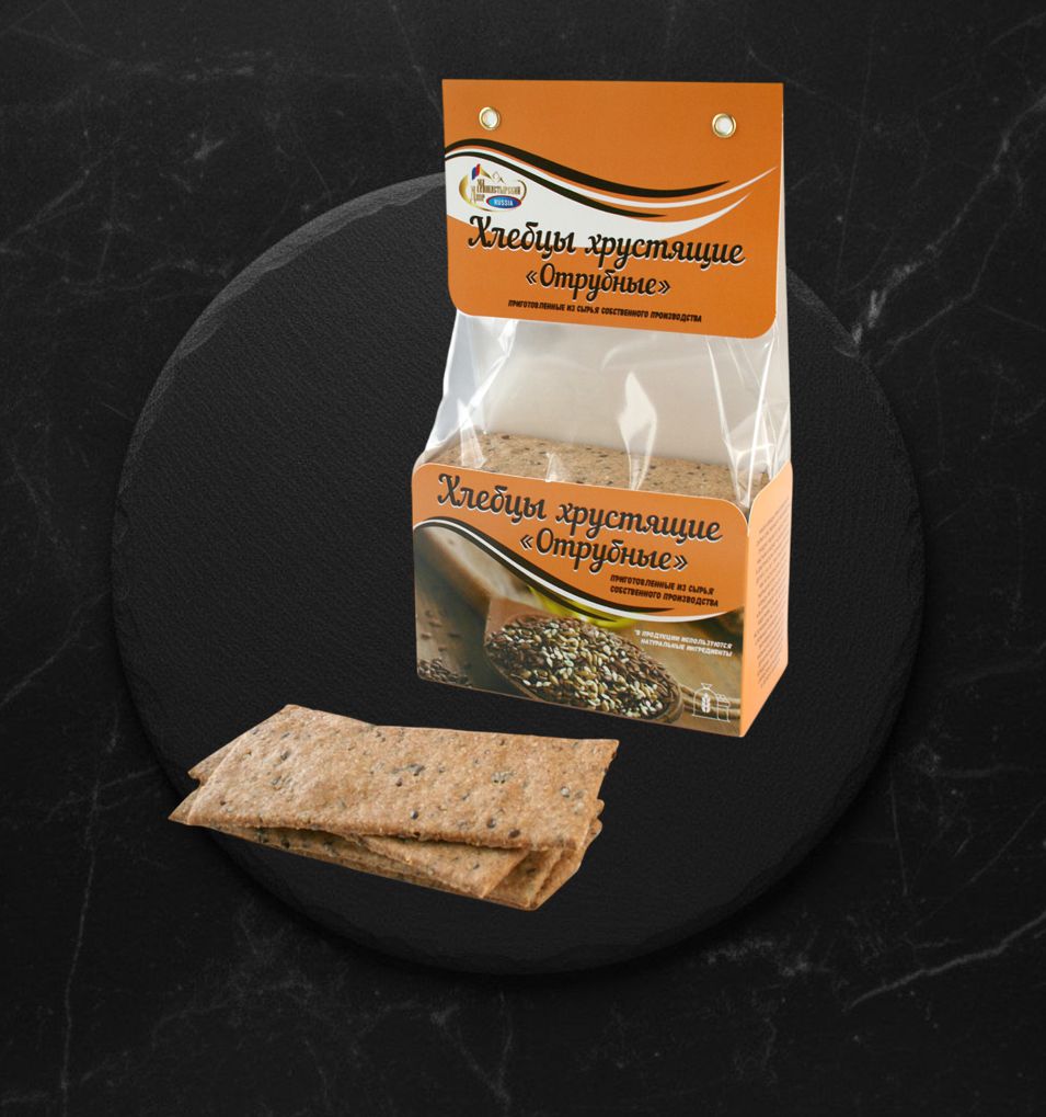 Хлебцы Хрустящие Отрубные 250гр