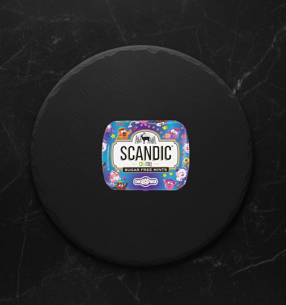 Конфеты Scandic Смешарики Тутти-Фрутти б/сах 14г